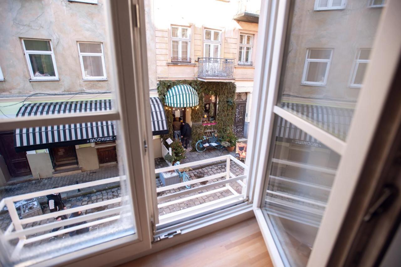 Neue Gasse Lviv Apartments Esterno foto